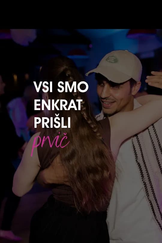 Vsi smo enkrat prišli PRVIČ.